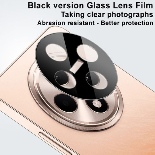 Protecție Cameră Cadru metalic Black pentru Oppo Reno12 F 5G, Reno12 FS 5G, Reno12 F 4G, Reno12 FS 4G