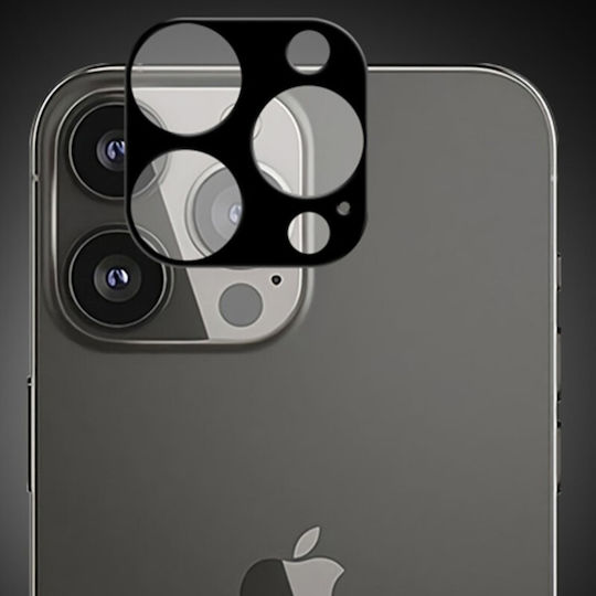 Protecție Cameră Cadru metalic Black pentru iPhone 13 Pro, iPhone 13 Pro Max