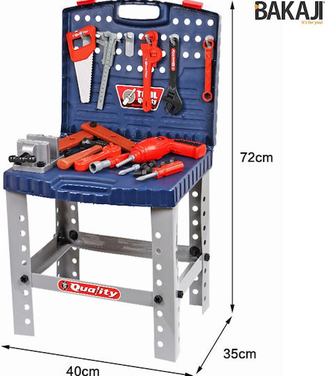 Bakaji Kinderwerkbank 69Stück
