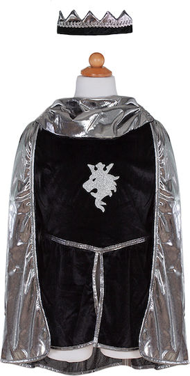 Costume Carnival Cape Silver 1pcs