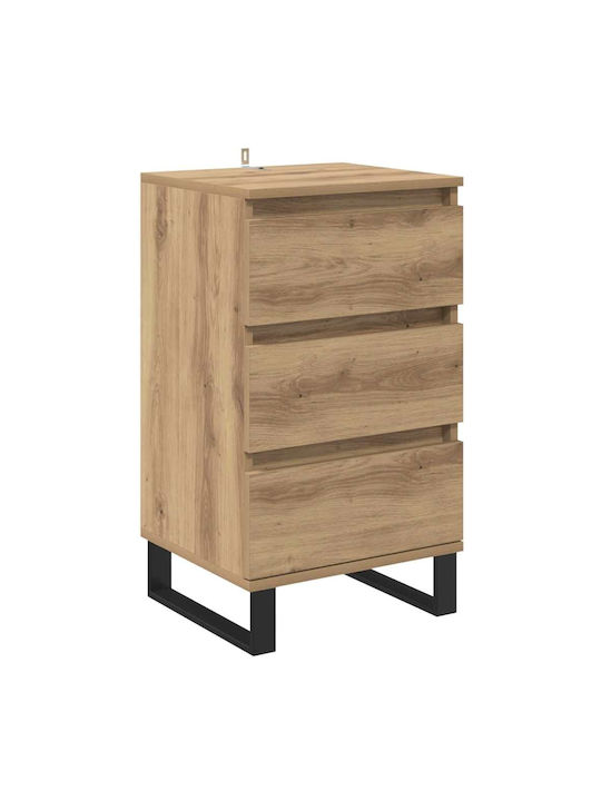 Drawers Storage Metal L40xW35xH70cm