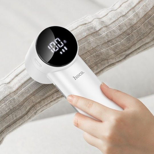 Hoco Rechargeable Fabric Shaver White