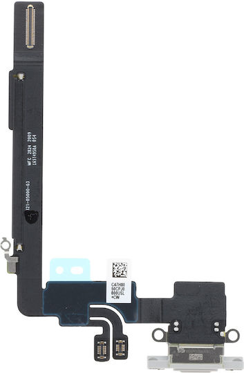 Καλωδιοταινία Θύρας Φόρτισης Dock Iphone 16 Pro Max White Titanium