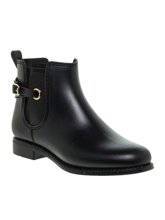 Women's Short Wellies Black