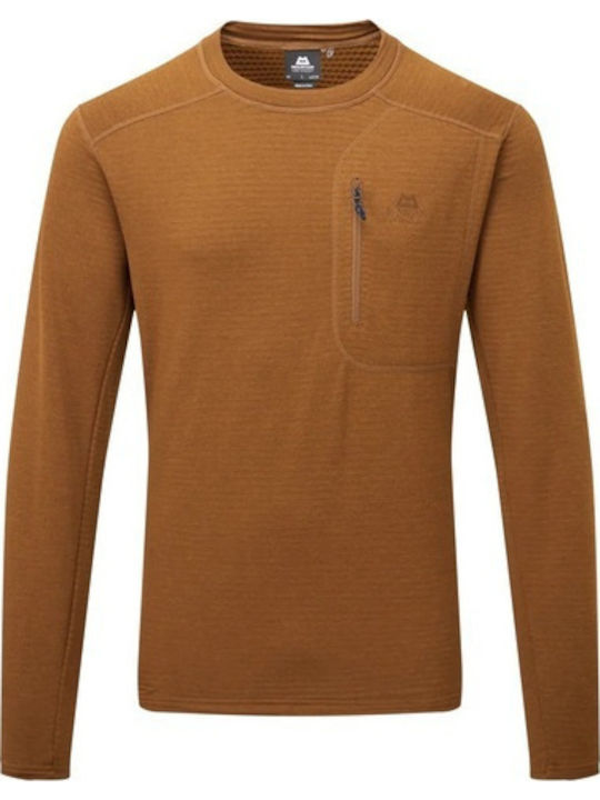 Langarm Pullover Braun