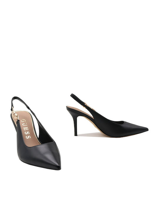 Black Heels with Strap