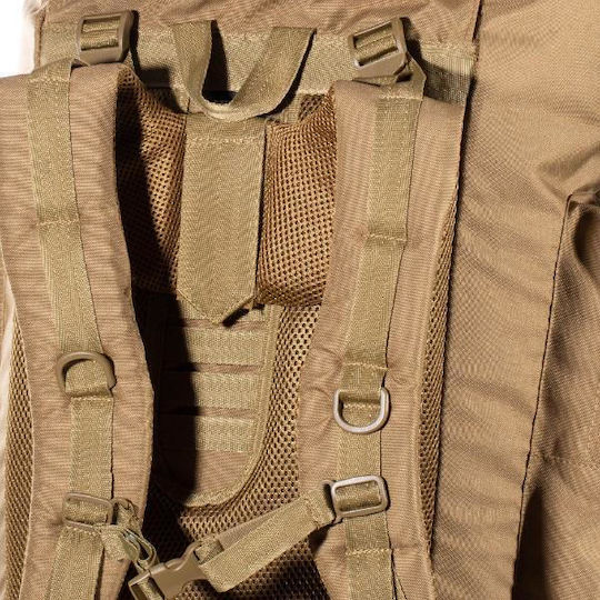 Mil-Tec Recom Military Backpack Backpack Beige 88lt
