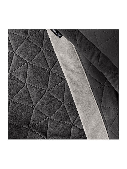 Guy Laroche Avalon Ριχτάρι Πολυθρόνας Βελουτέ 150x170εκ. Carbon