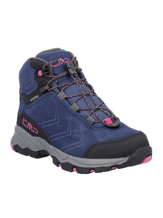Kinder Wanderschuhe Wasserdicht Blau ->