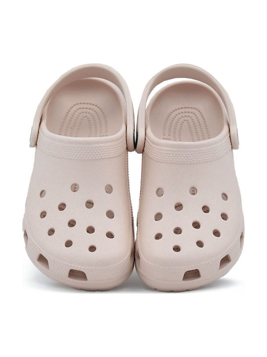 Crocs Classic Γυναικεία Ανατομικά Σαμπό Ροζ 10001-6UR