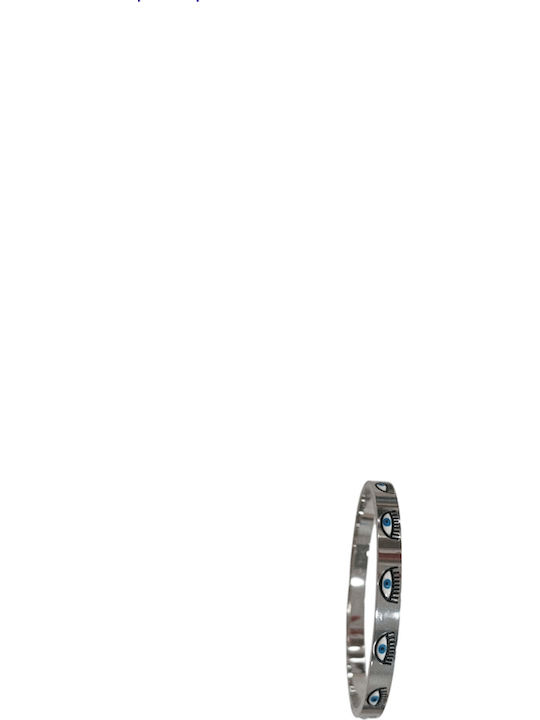 Damen Armband Handschellen Auge Edelstahl Stahl