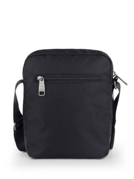 Stone Men's Shoulder / Crossbody Bag Gray