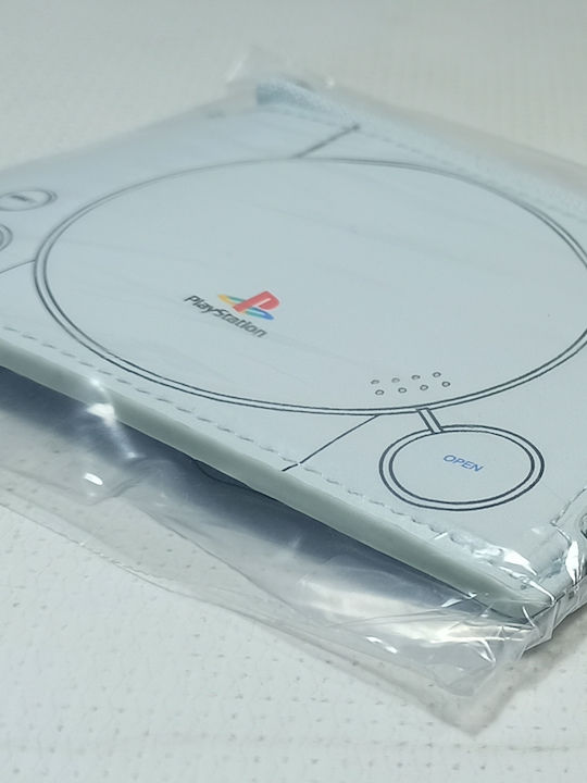 Sony Playstation Мъжки Портфейл За Карти Сив