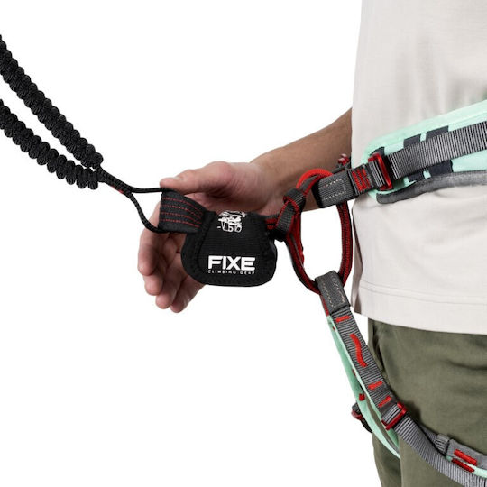 Fixe Ferratum Kettenloser Lanyard Imanatas Αυτασφαλισης Schwarz