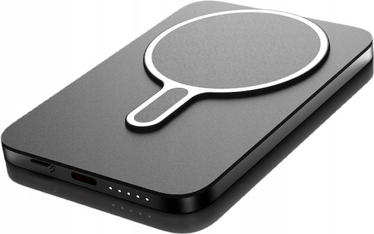 3MK MagSnap Go MagSafe Power Bank 5000mAh 20W with USB-C Port Gray