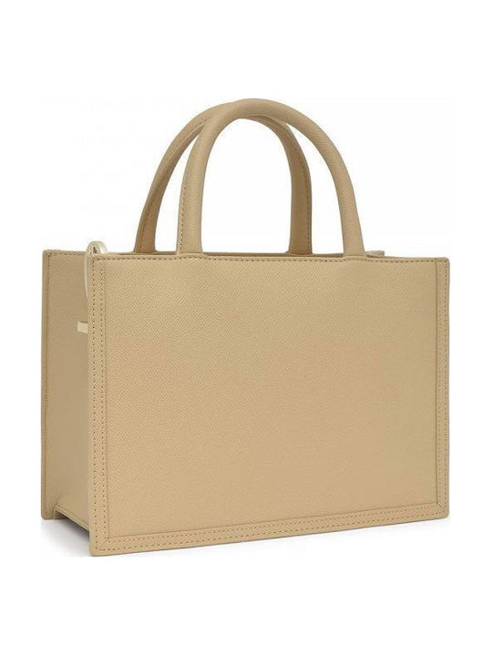 Amaya Brenda Arena Women's Shopper Bag Beige