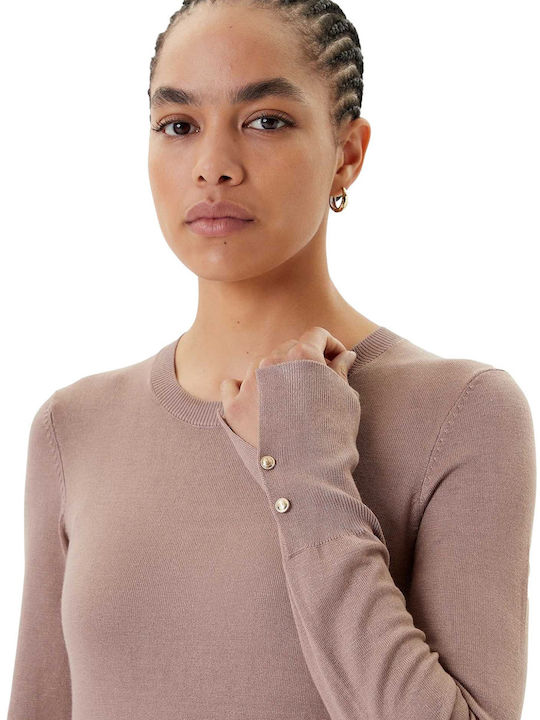 Elinor Women's Long Sleeve Sweater Brown