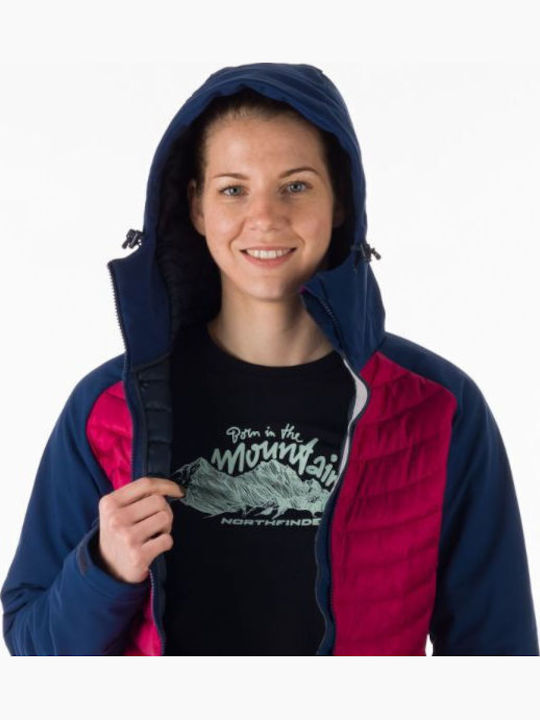 Women's Lifestyle Jacket for Winter Cherry Blue