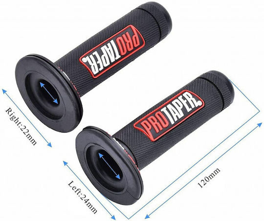 Pro Taper Cross Mânere Acceleratie Roșii