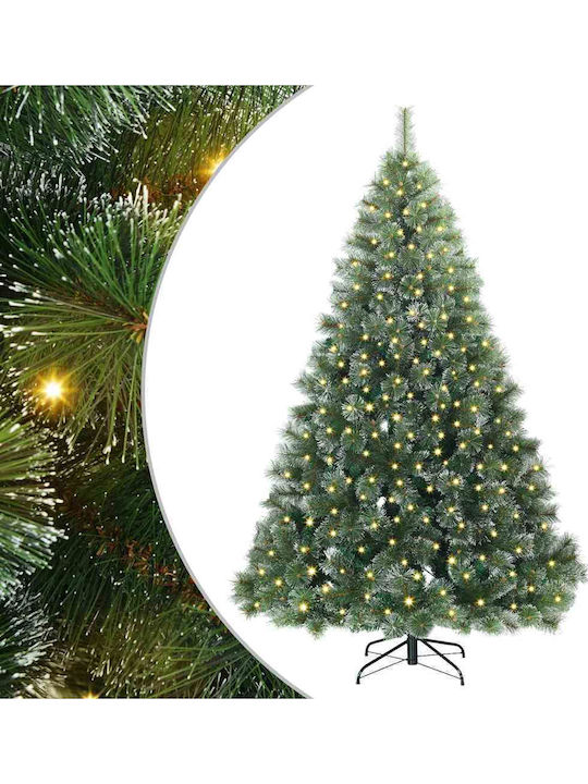 Brad de Crăciun Artificial 210cm cu Iluminare LED