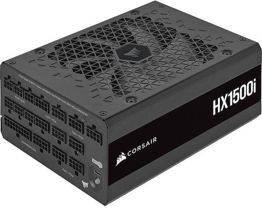 Corsair HX1500i Shift 1500W Черен Компютърно захранване Пълен модул Cybenetics Platinum