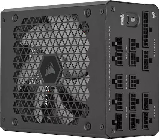 Corsair HX1500i Shift 1500W Черен Компютърно захранване Пълен модул Cybenetics Platinum