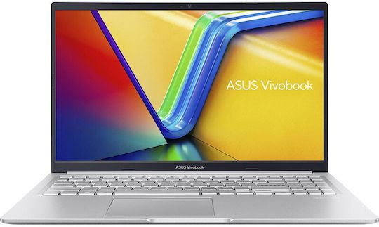Asus Vivobook 15 M1502YA-BQ160 15.6" IPS FHD (Ryzen 7-7730U/8GB/512GB SSD/No OS) Argintiu rece (Tastatură Engleză Internațională)