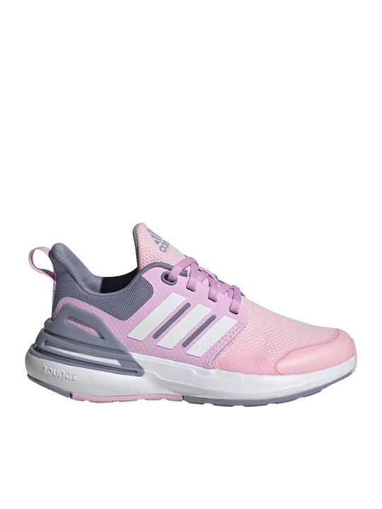 Rapidasport Bounce Kids Sports Shoes Running with Laces Pink