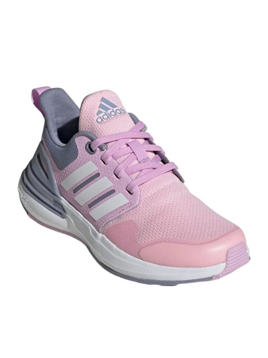 Rapidasport Bounce Kids Sports Shoes Running with Laces Pink