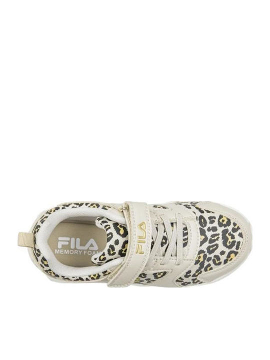 Kids Sneakers with Scratch White