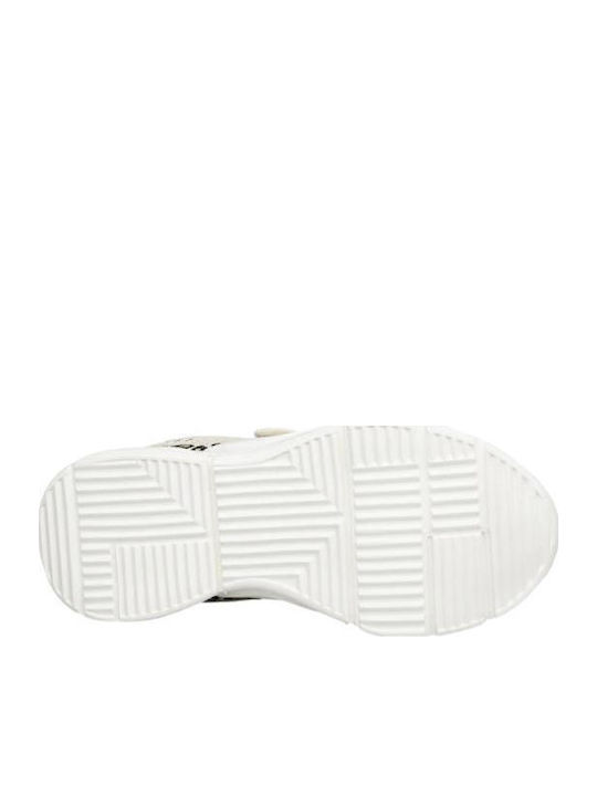 Kids Sneakers with Scratch White