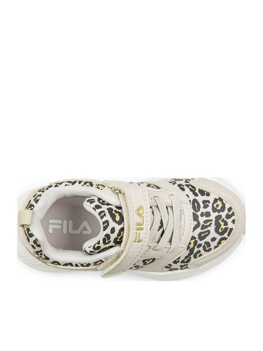 Kids Sneakers with Scratch White