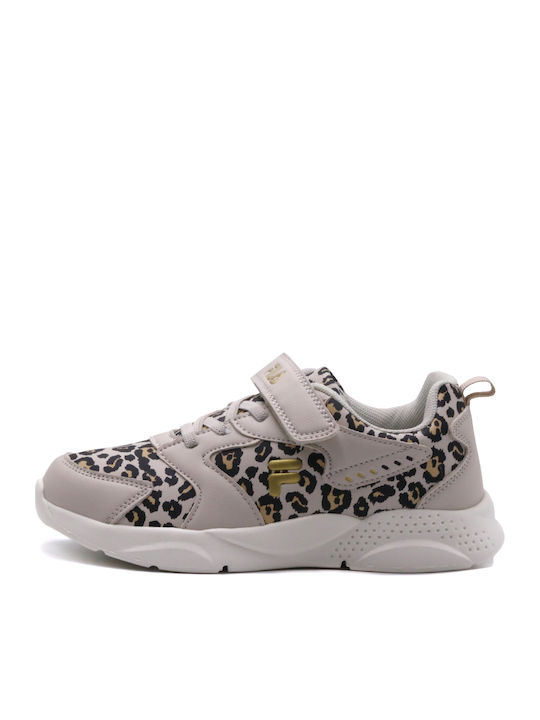Kids Sneakers with Scratch White