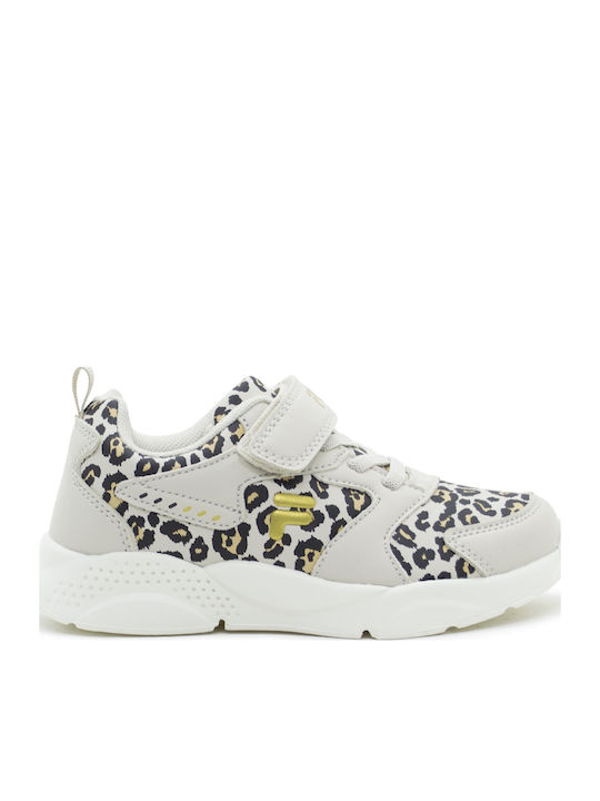 Kids Sneakers with Scratch White