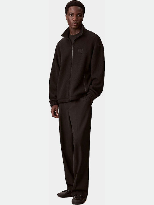 Ανδρική Ζακέτα Fleece Μαύρη