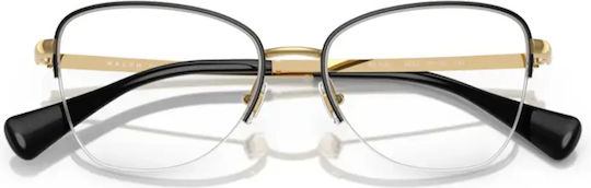 Ralph Lauren Γυναικείος Μεταλλικός Σκελετός Γυαλιών Cat Eye Μαύρος RL6061 9443