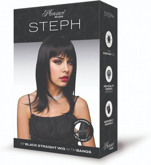 Pleasure Wigs Joey Perucă Neagră