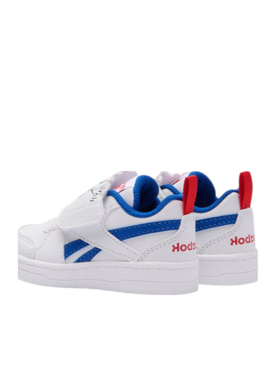 Royal Prime Kinder Sneakers mit Klettverschluss Weiß