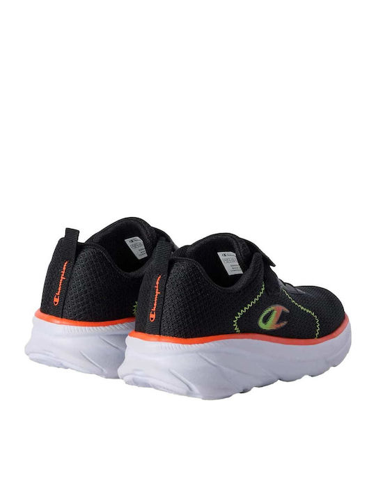 Kinder Sneakers mit Klettverschluss Schwarz
