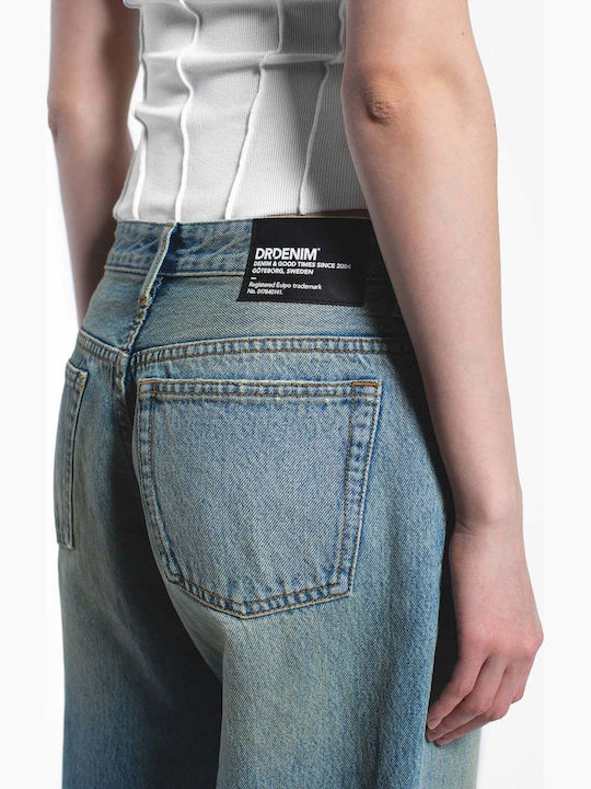 Damenjeans in Entspannter Passform Stream Sky Aged