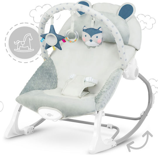 Ricokids Electric Baby Relax with Vibration Gray for Child up to 18kg