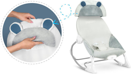 Ricokids Electric Baby Relax with Vibration Gray for Child up to 18kg