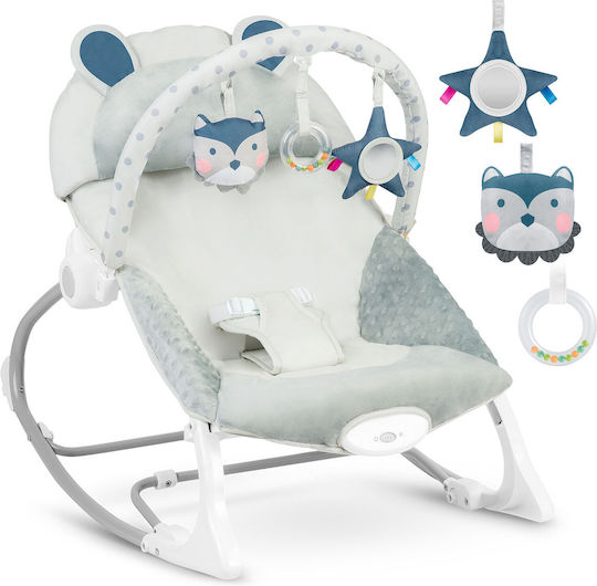 Ricokids Electric Baby Relax with Vibration Gray for Child up to 18kg