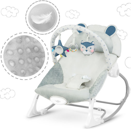 Ricokids Electric Baby Relax with Vibration Gray for Child up to 18kg