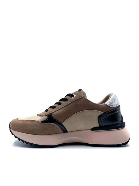 Damen Anatomisch Sneakers Taupe