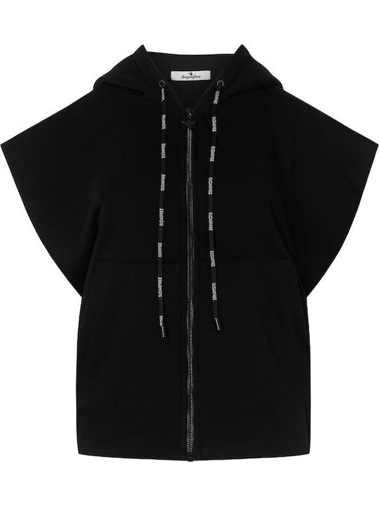 Дамска Суитшърт Жакет Худи Black