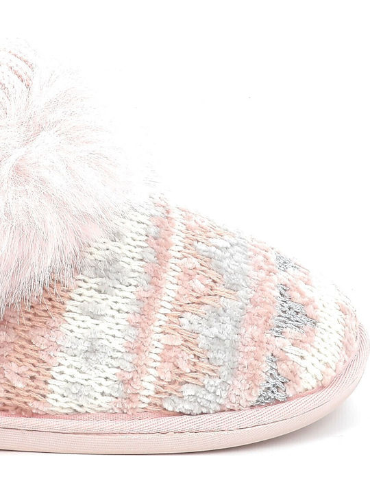 Closed Women's Slippers Pink