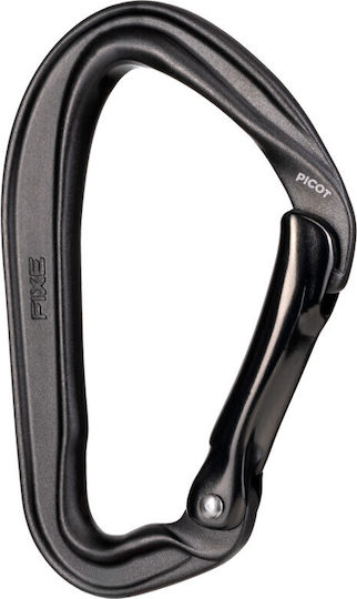 Fixe Picot Straight Dark Grey Carabiner
