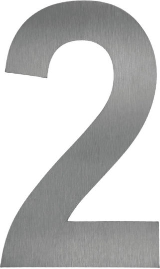Αριθμοί Inox 10cm 1