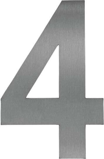 Αριθμοί Inox 10cm 9